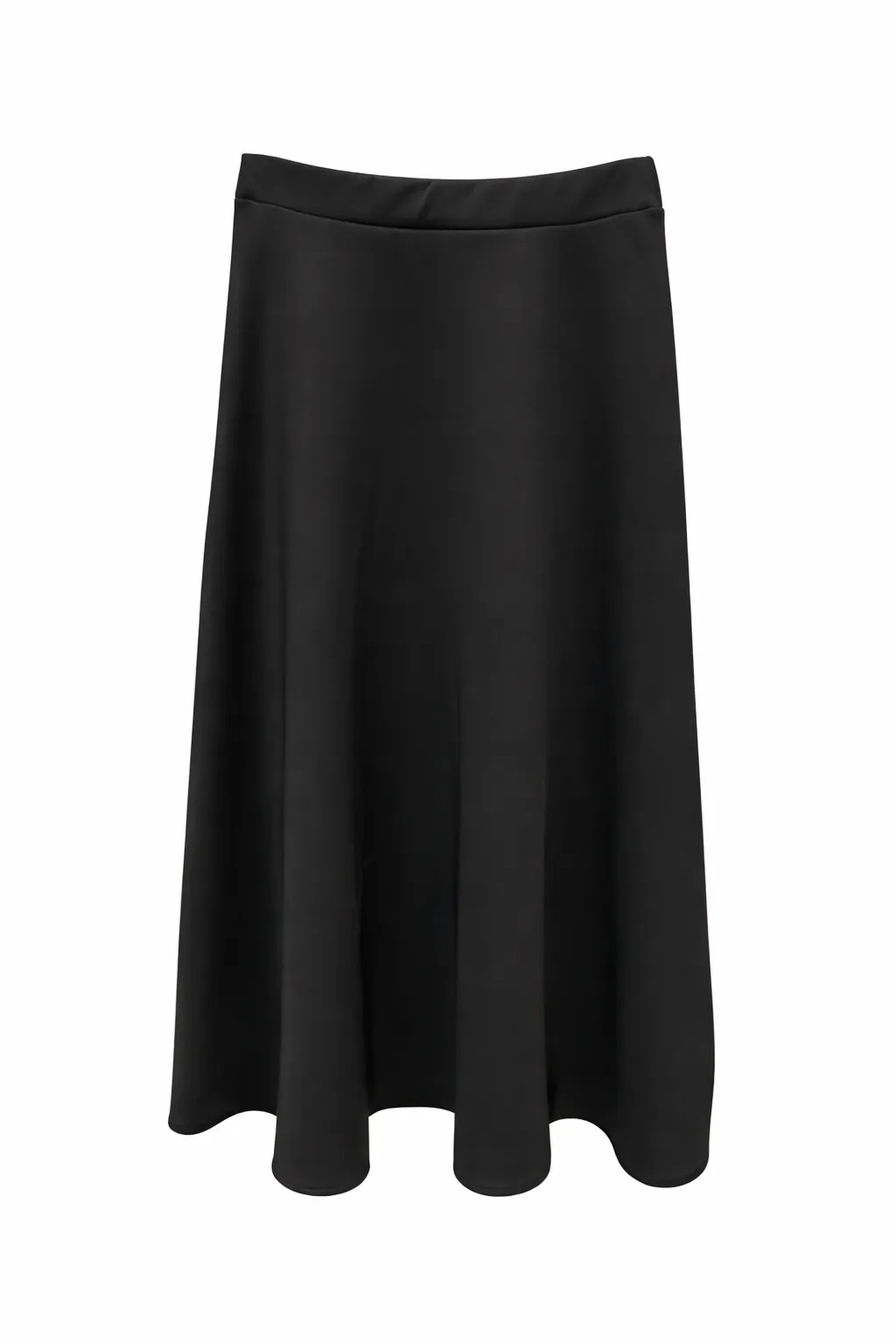 Uzun Saten Etek   Siyah Ürün